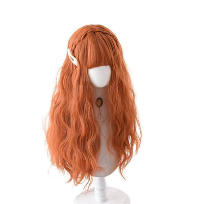 Lolita Pumpkin Long Curly Wig MK15560 - KawaiiMoriStore