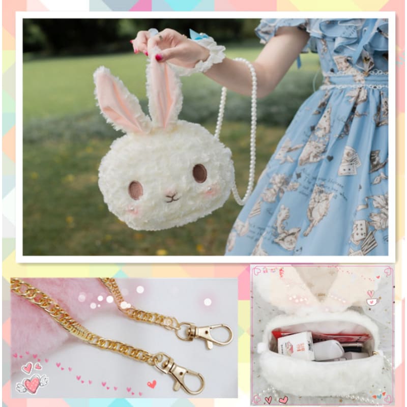 Lolita Rabbit Ear Single Shoulder Bag MK15213 - KawaiiMoriStore