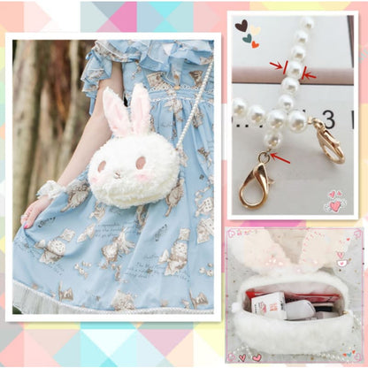 Lolita Rabbit Ear Single Shoulder Bag MK15213 - KawaiiMoriStore