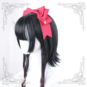 Lolita Upturned Highlights Short Wig MK15468 - KawaiiMoriStore
