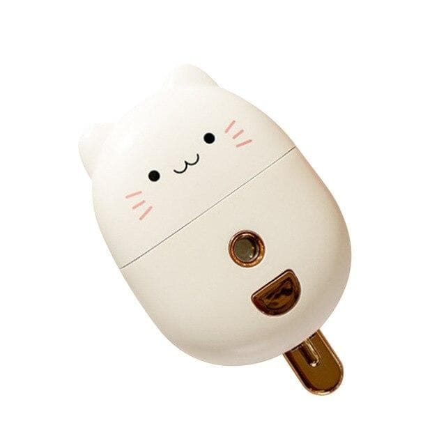 Lovely Cute Pastel Cat Portable Mini USB Charging Facial 