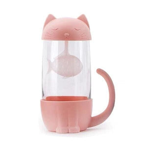 Lovely Fish Filter Cat Water Bottle MK14871 - KawaiiMoriStore