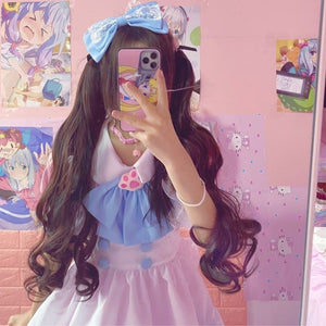 Lovely Lolita Pink Maid Dress MK15161 - KawaiiMoriStore