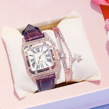 Luxury Fashion Starry Watch Bracelet Set MK16120 - Watch