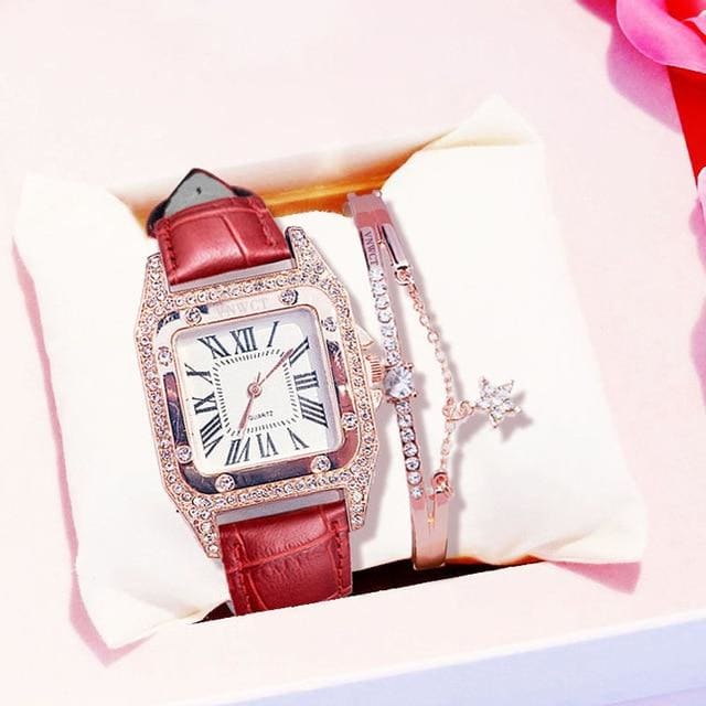 Luxury Fashion Starry Watch Bracelet Set MK16120 - Watch