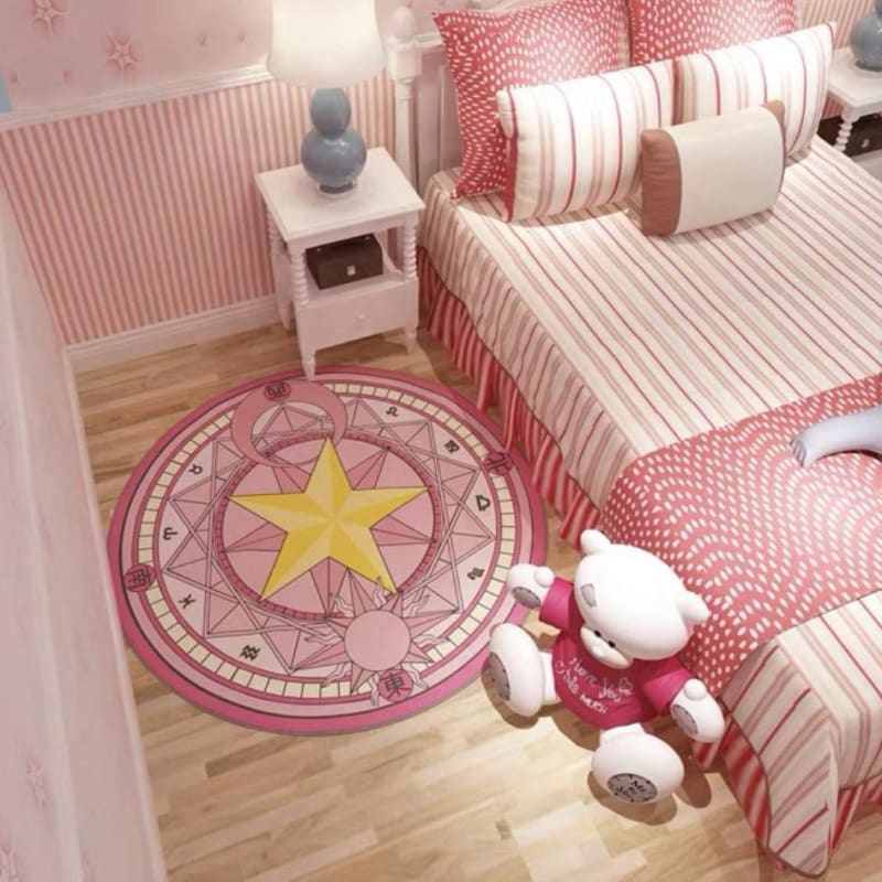 Magical Girl Pastel Kawaii Magic Floor Mat MK15959 - KawaiiMoriStore