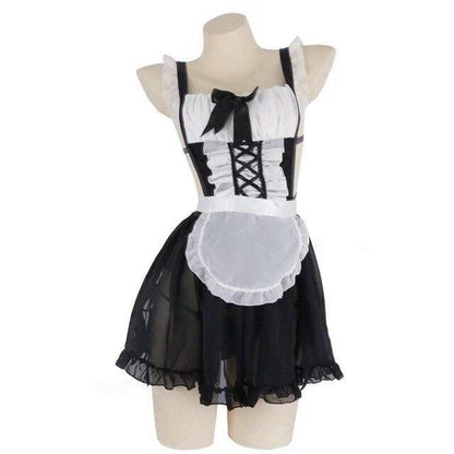 Maid Outfit Sexy Lingerie Lolita Dress Cute Uniform MK061 - KawaiiMoriStore