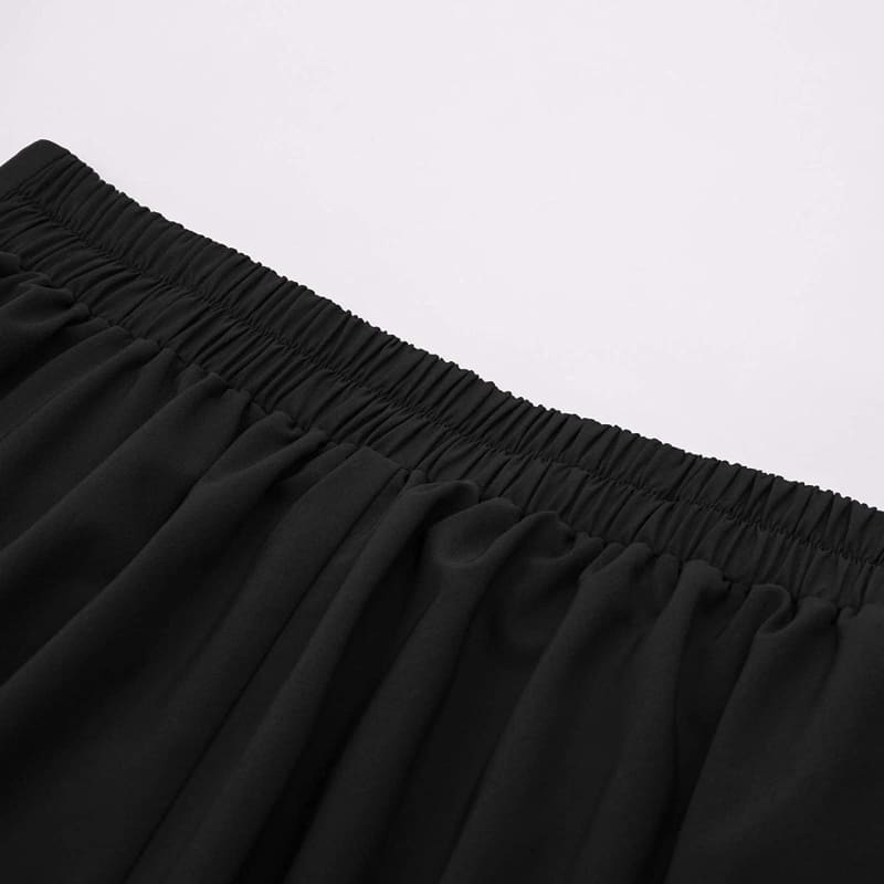 Mardi - Casual Vintage High Waste Skirt With Pockets – KawaiiMoriStore