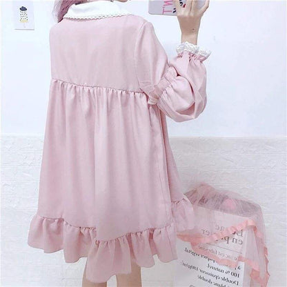 Marlie Sugarberry Kawaii Ruffle Dolly Dress - One Size