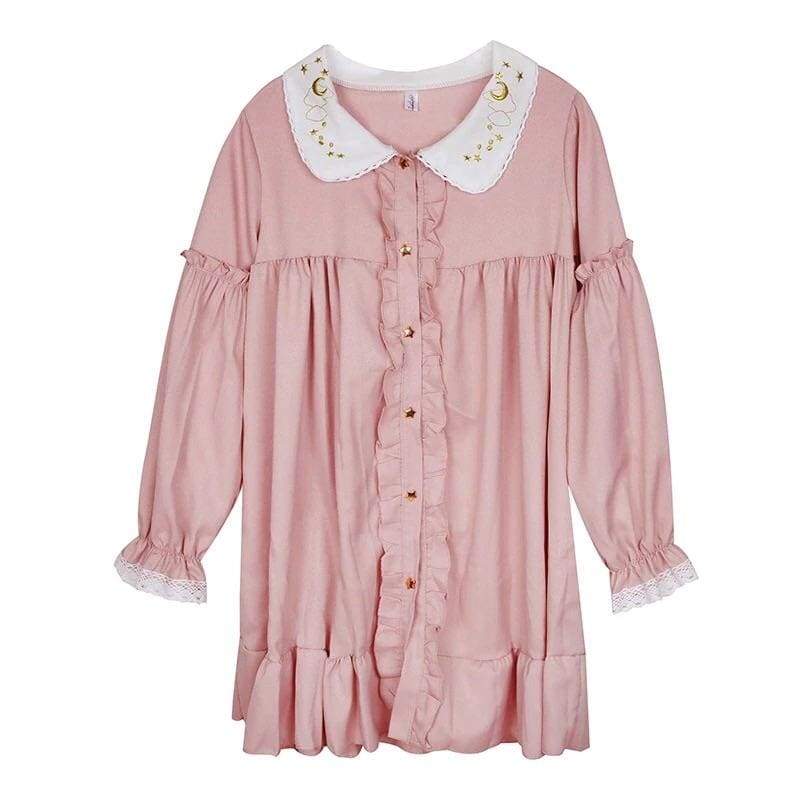 Marlie Sugarberry Kawaii Ruffle Dolly Dress - One Size