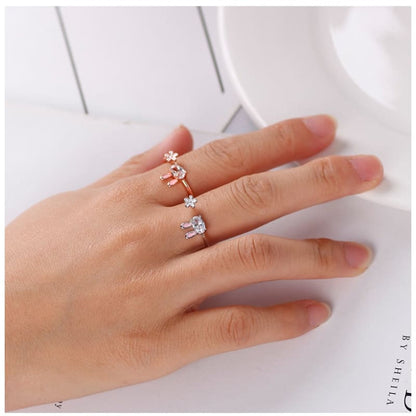 Matching Bunny Rabbit Ring - ring