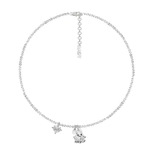 Matching Ghost Necklaces - Lovesickdoe - Sliver - necklace