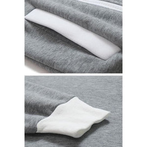 Mens Stylish Pattern Printed Long Sleeve Side Zip Up Slim Fit Casual Assassin Hoodie - KawaiiMoriStore