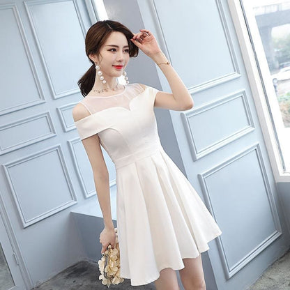 Mesh Stitching Party Dress