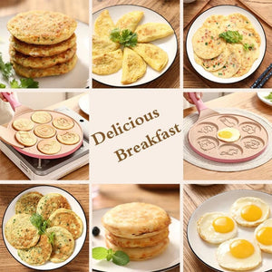 Multi Function Egg Frying Pancake Pan Breakfast Pan MM1287 - KawaiiMoriStore