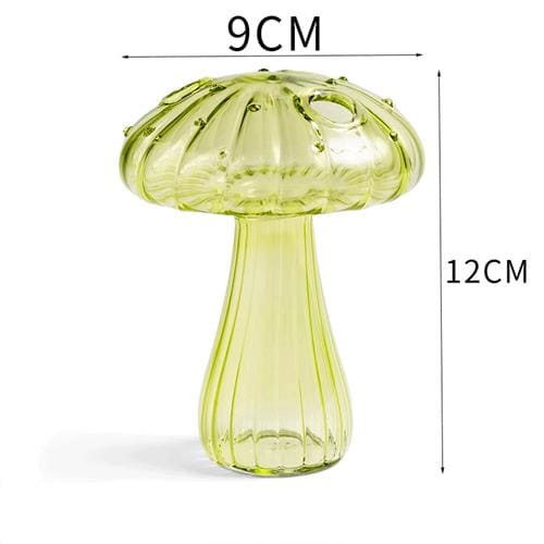 Mushroom Glass Vase - vase