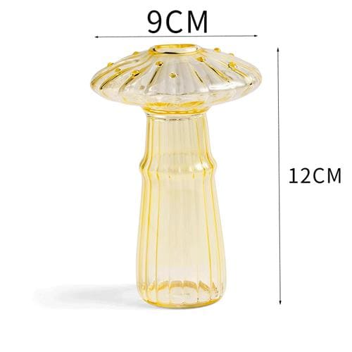 Mushroom Glass Vase - vase