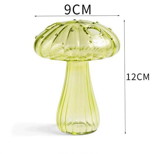 Mushroom Glass Vase - D（70g） - vase