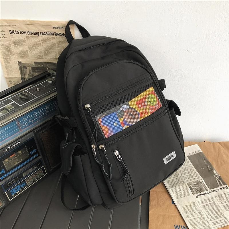 Nylon Waterproof Students Backpack - 152401