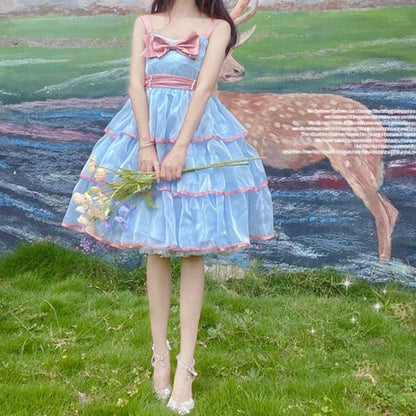 Opal Kawaii Princess JSK Lolita Dress - One Size - kawaii 