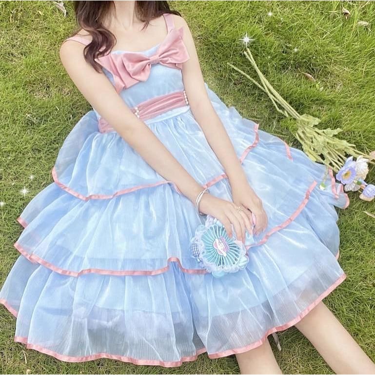 Opal Kawaii Princess JSK Lolita Dress - One Size - kawaii 