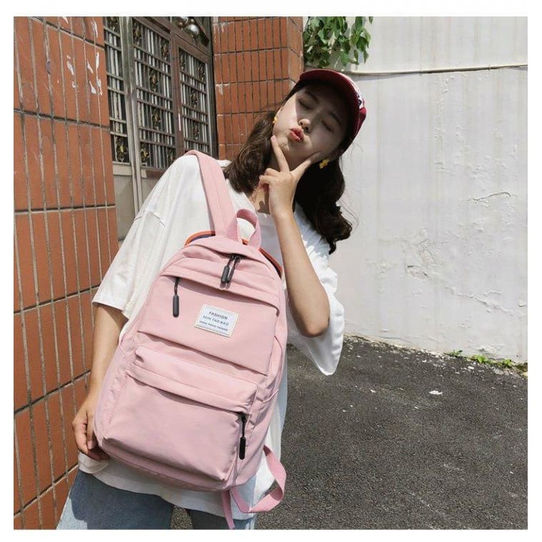 Outdoor Student MKorts Schoolbag Backpack - KawaiiMoriStore