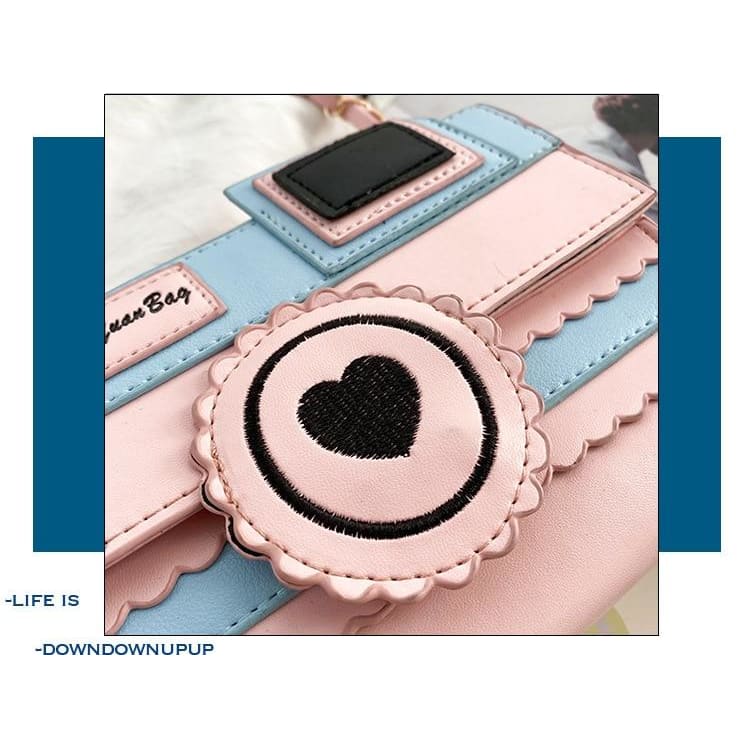 Pastel Aesthetic Kawaii Camera Purse Bag