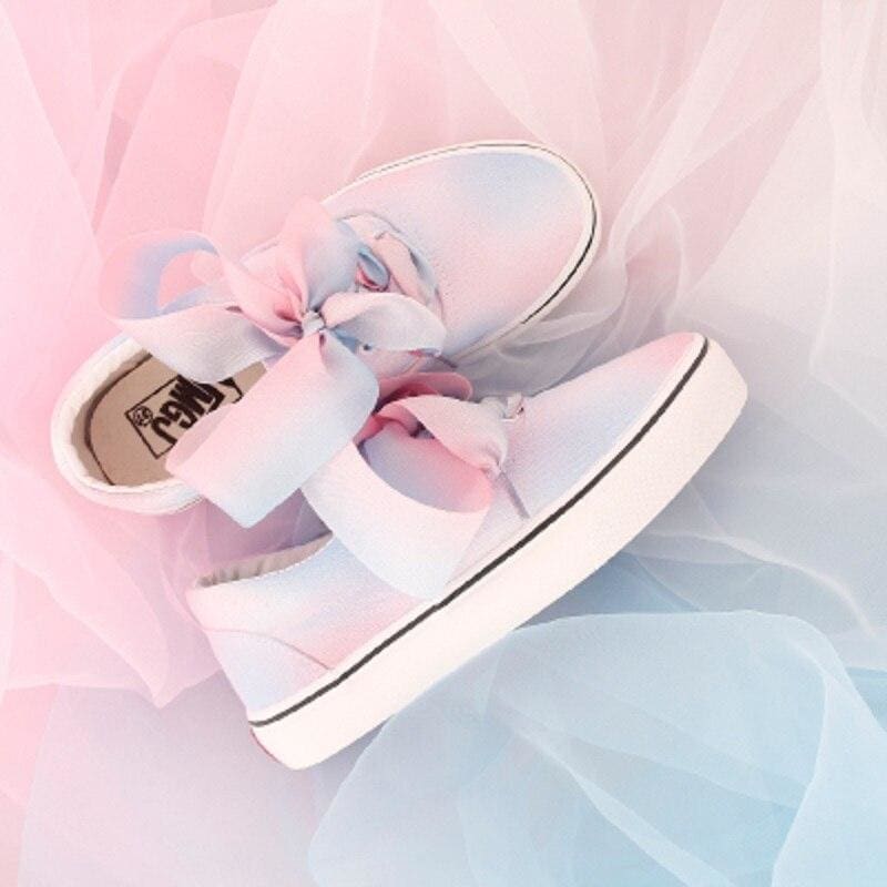 Pastel Casual Canvas Shoes MK14864 - KawaiiMoriStore