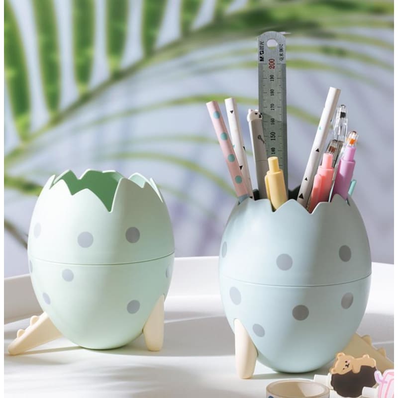 Pastel Dinasour Lovely Egg Pen Container Holder MM1638 - KawaiiMoriStore