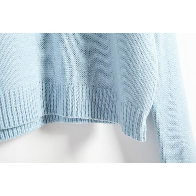 Pastel Kawaii Clouds Sweater