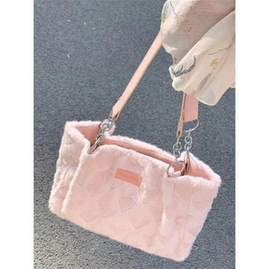 Pink Heart Bag Purse - Heartzcore - Pink