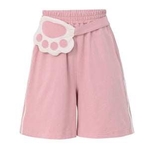 Pink Kawaii Vest Shorts Jacket MK15854 - KawaiiMoriStore