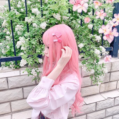 Pink Orange Lolita Cosplay Wigs MK15008 - KawaiiMoriStore