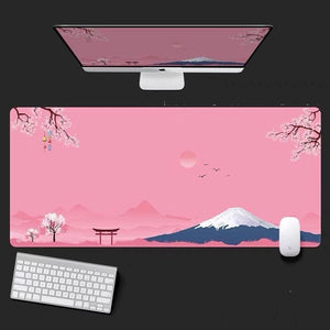 Pink Sweet Sakura Mouse Pad MM1047 - KawaiiMoriStore