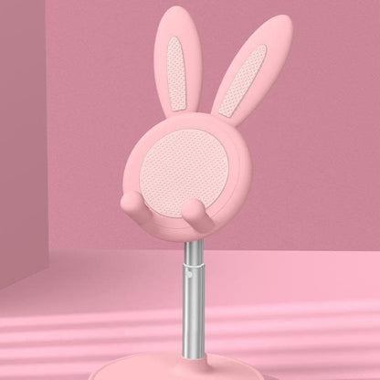 Pink/Green/White Kawaii Bunny Rabbit Ears Ajustable Phone 