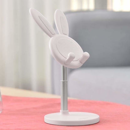 Pink/Green/White Kawaii Bunny Rabbit Ears Ajustable Phone 