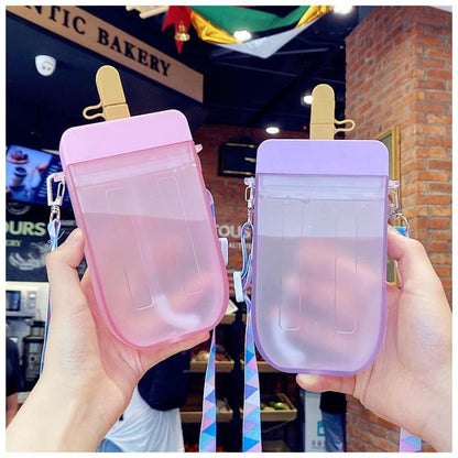 Plastic Transparent Portable Water Bottle MK14895 - KawaiiMoriStore