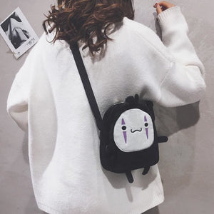Plush Cute Small Round Bag MK15938 - KawaiiMoriStore