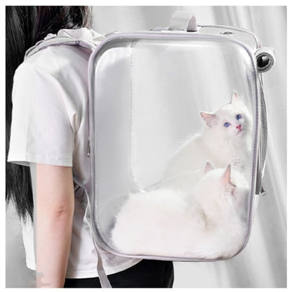 Portable Foldable Breathable Pet Carrier Backpack Pet bag MK15180 - KawaiiMoriStore