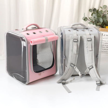 Portable Foldable Breathable Pet Carrier Backpack Pet bag MK15180 - KawaiiMoriStore