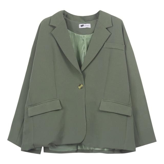 Postable - Blazer Short Set Single Breasted Jacket & Pencil 