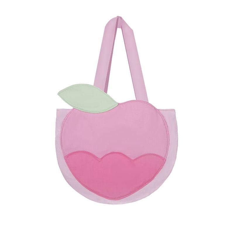 Preppy Style Cute Peach Handbag MK15966 - KawaiiMoriStore