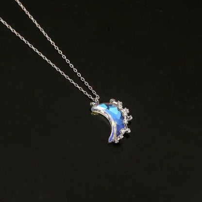 Pretty Moon Glowing Necklace MK15275 - KawaiiMoriStore