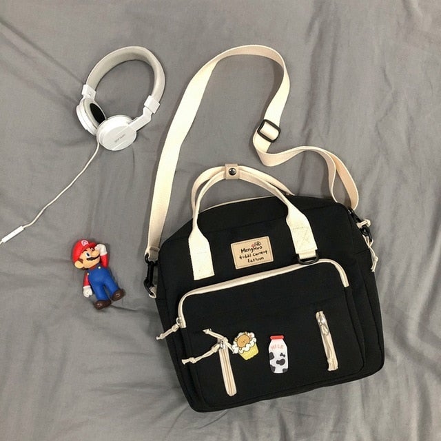 Lovely Multifunctional Small Badge Backpack BM056