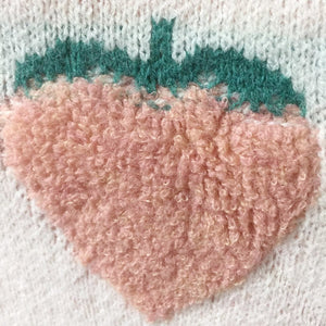 Cute Fruit Peach Strawberry Kawaii Sweater MK17218