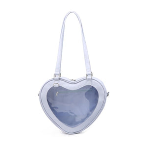 Japanese Sweet Heart Transparent JK Travel School Bag MM2231