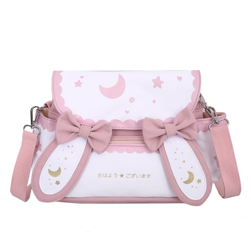 Lolita Moon Star Printed Bow Tie Shoulder Bag MK16512