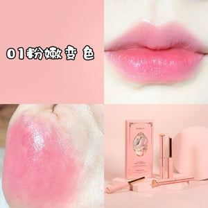 Honey Peach Magic Color Temperature Lip Balm MK16501