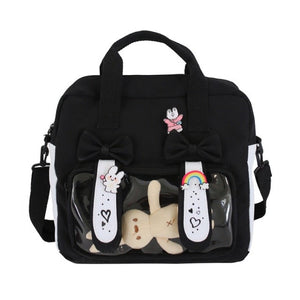 Bunny Cute Rabbit Ears Kawaii Pink Backpack MK17044