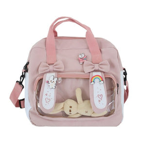 Bunny Cute Rabbit Ears Kawaii Pink Backpack MK17044